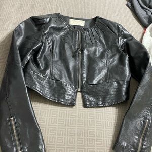 Leather jacket